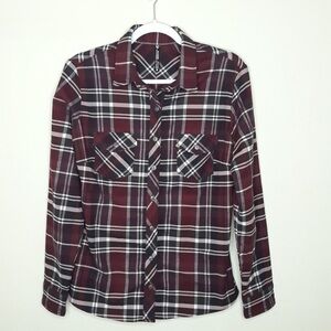 Kulh button down flannel shirt